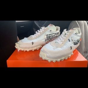 Nike Off White Waffle Racer SP White